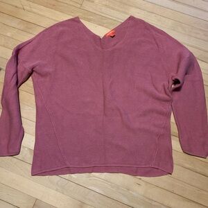 Cotton Joe Fresh Pink V-Neck Sweater